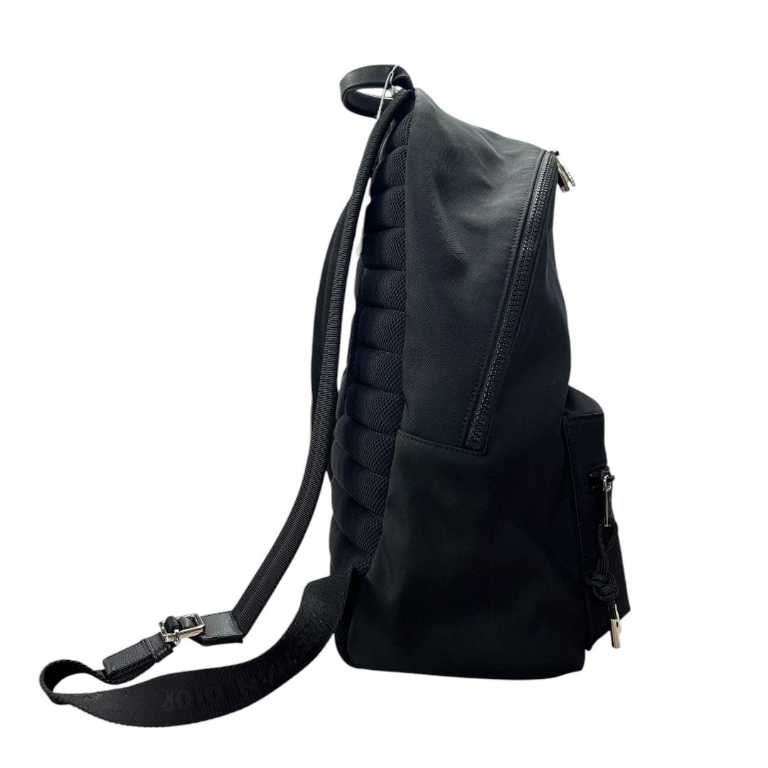 DIOR Technical Fabric Backpack Black Silver Hardware Ch2214