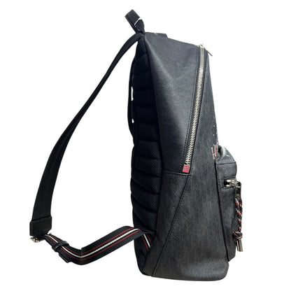 DIOR Oblique Technical Fabric Backpack Backpack Black Silver Hardware Ch2228