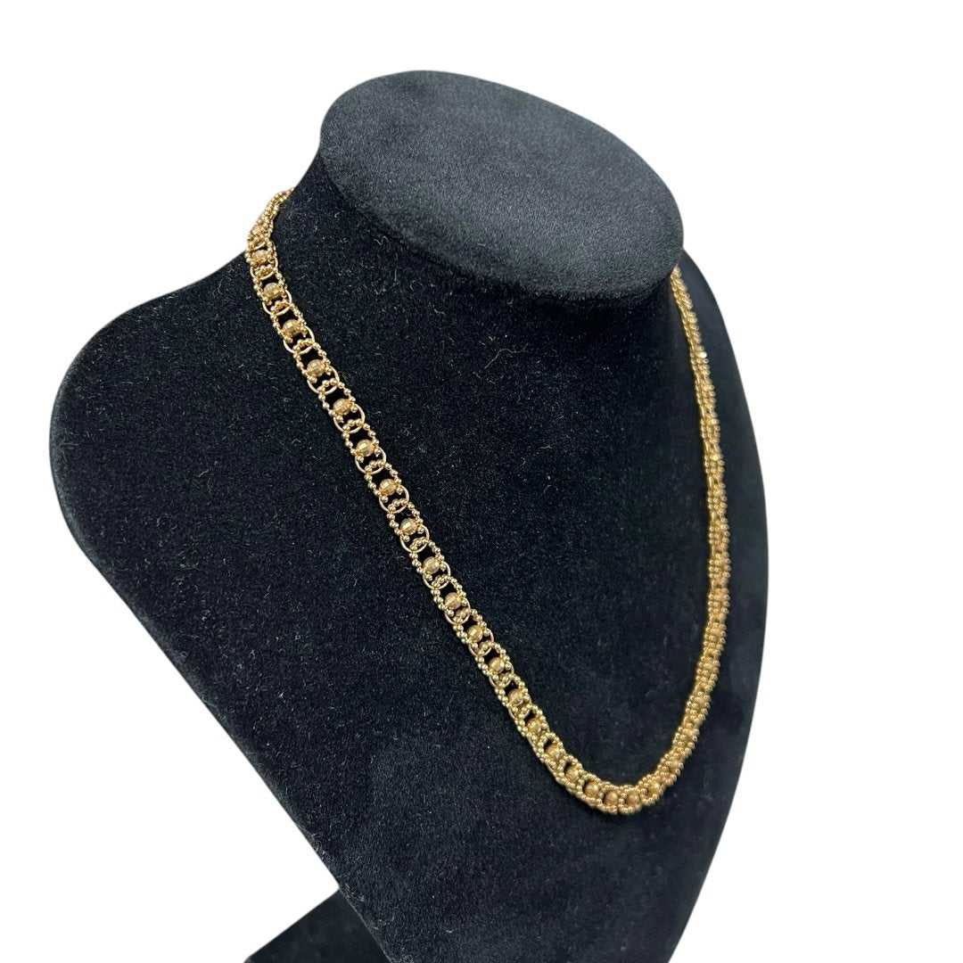 UNBRANDED Accessory K18 16.71g Necklace Gold Gold Hardware je66
