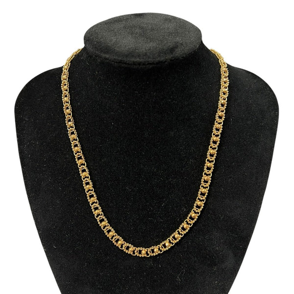 UNBRANDED Accessory K18 16.71g Necklace Gold Gold Hardware je66