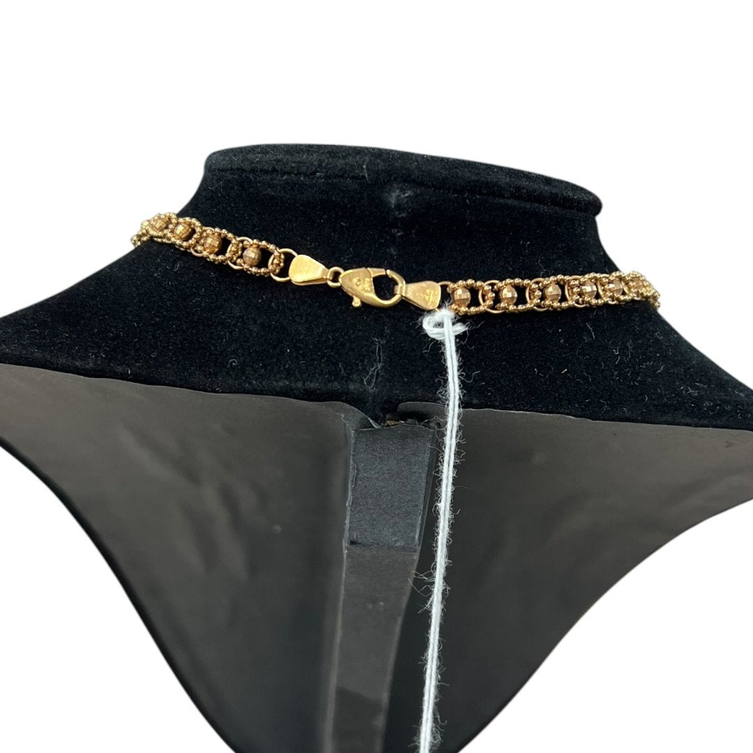 UNBRANDED Accessory K18 16.71g Necklace Gold Gold Hardware je66