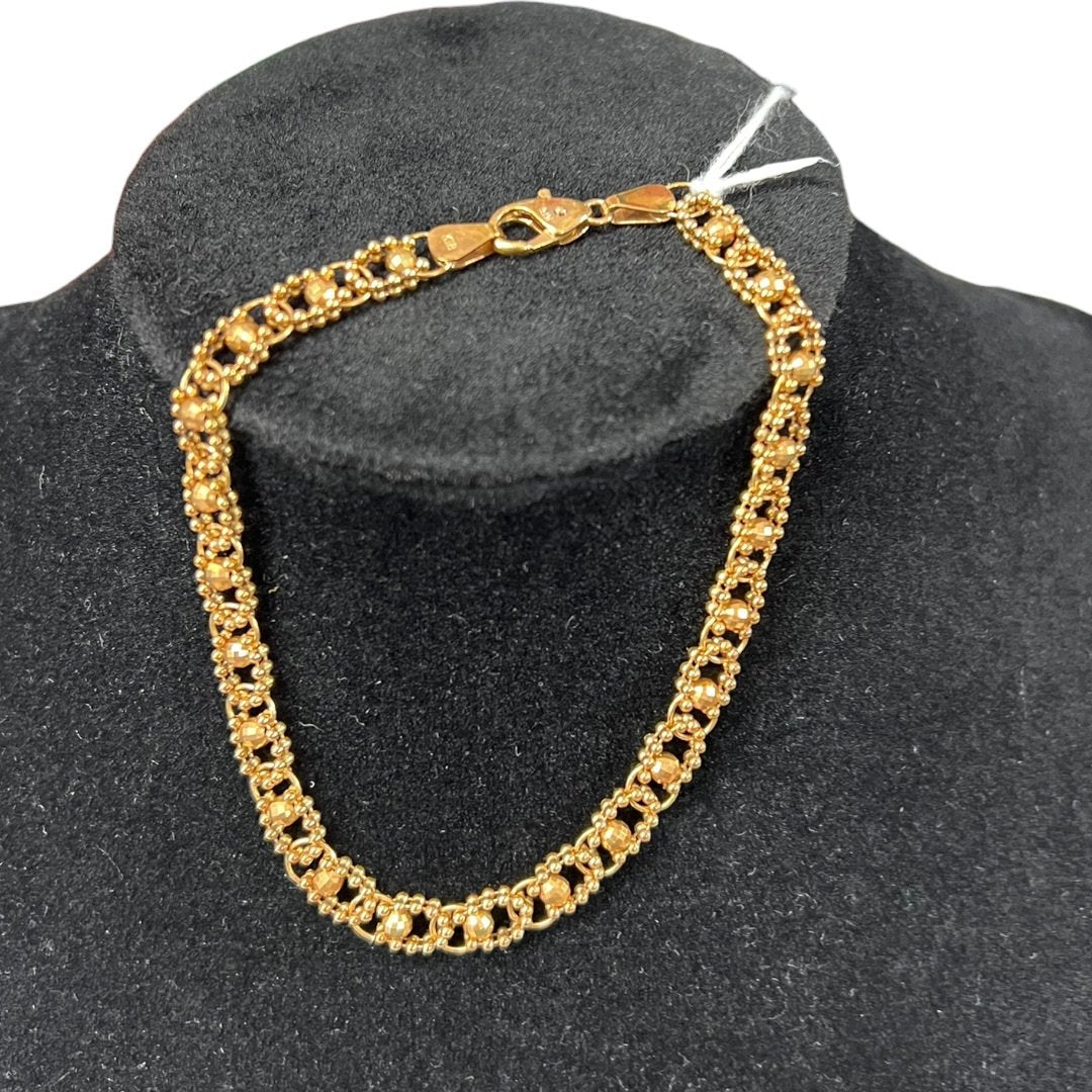 UNBRANDED Accessory K18 7.81g Gold-tone Bracelet Gold Gold-tone Hardware je67