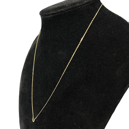 TSUTSUMI K10 Gold, Diamond Horseshoe Diamond Necklace Gold Gold Hardware je73