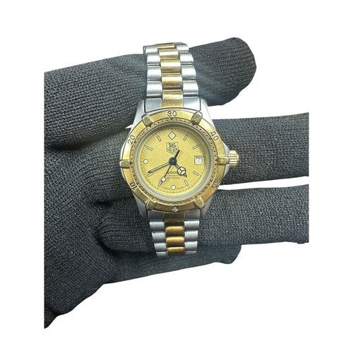 TAG HEUER Stainless Steel 2000 Professional Watch Champagne Gold NJ115