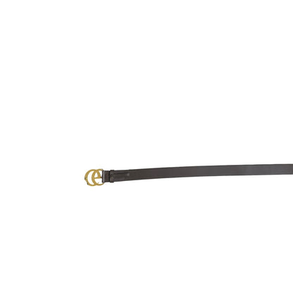 GUCCI Jumbo GG Marmont Belt Beige Brown Gold Hardware NJ102