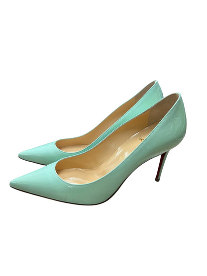 CHRISTIAN LOUBOUTIN Patent Kate Mint Green NJ139