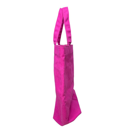 SAINT LAURENT Canvas Beaute Tote Tote Bag Pink/Orange NJ143
