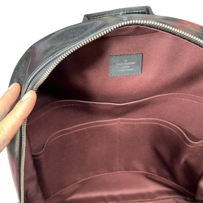 LOUIS VUITTON Monogram Canvas Bosphore Backpack Backpack Brown, Black Silver Hardware NJ154