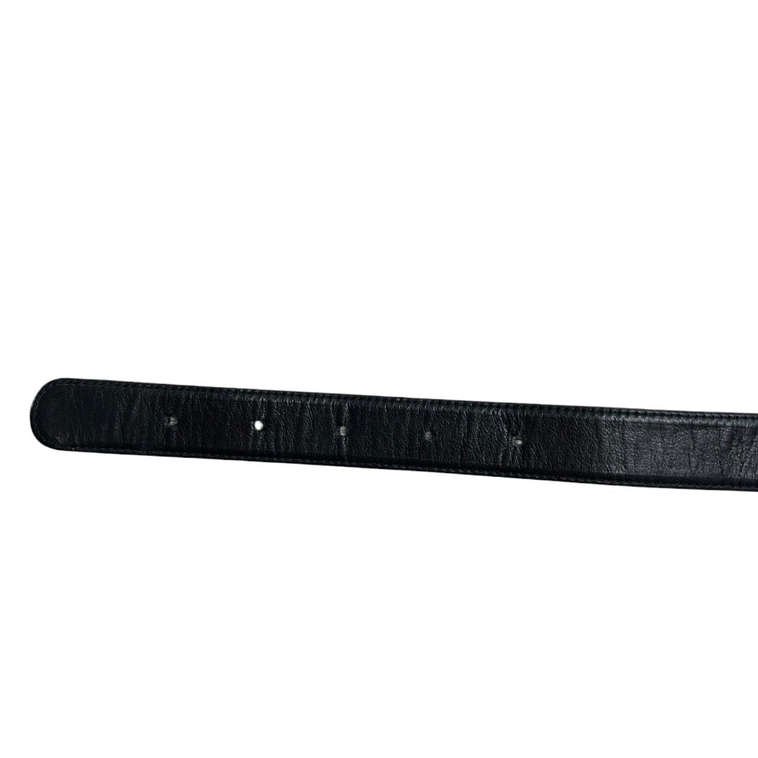 CHANEL Lambskin Matelasse Belt Bag Belt Bag Black Gold Hardware NJ133