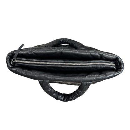 CHANEL Caviar COCO COCOON Shoulder Bag BLACK CH2254