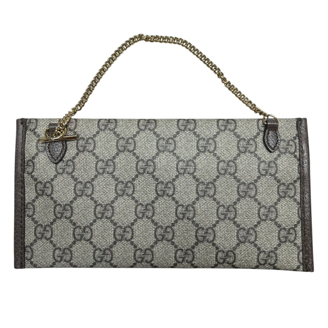 GUCCI GG Supreme Canvas Rajah Large Tote Tote Beige, Ebony, Brown, Green, Red Gold Hardware TK75