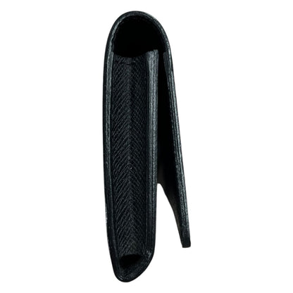 LOUIS VUITTON Epi Card Holder Wallet Black None TK68