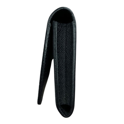 LOUIS VUITTON Epi Card Holder Wallet Black None TK68
