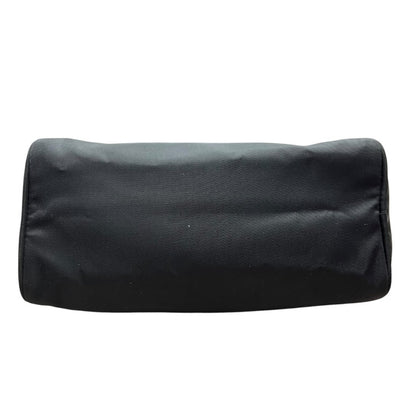 PRADA Nylon Nylon Pouch Pouch Black Gold Hardware TK65