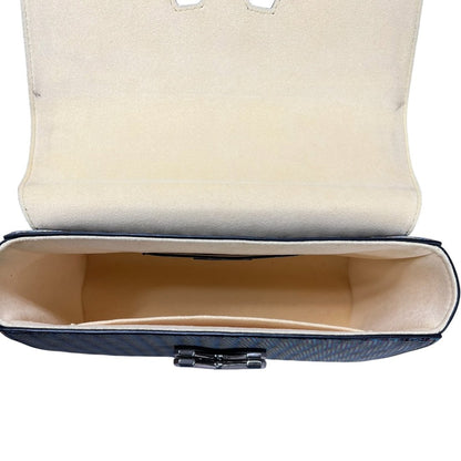 LOUIS VUITTON Jacquard Textile Vavin Chain Bag Shoulder Bag Multi-color Silver Hardware NJ162