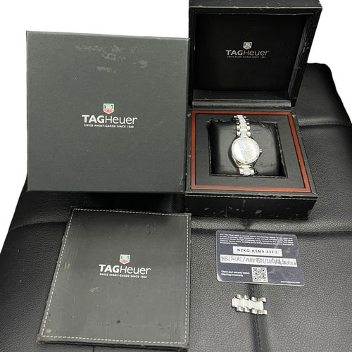 TAG HEUER Stainless Steel, Ceramic FORMULA 1 Watch White, Silver Silver Hardware NJ174