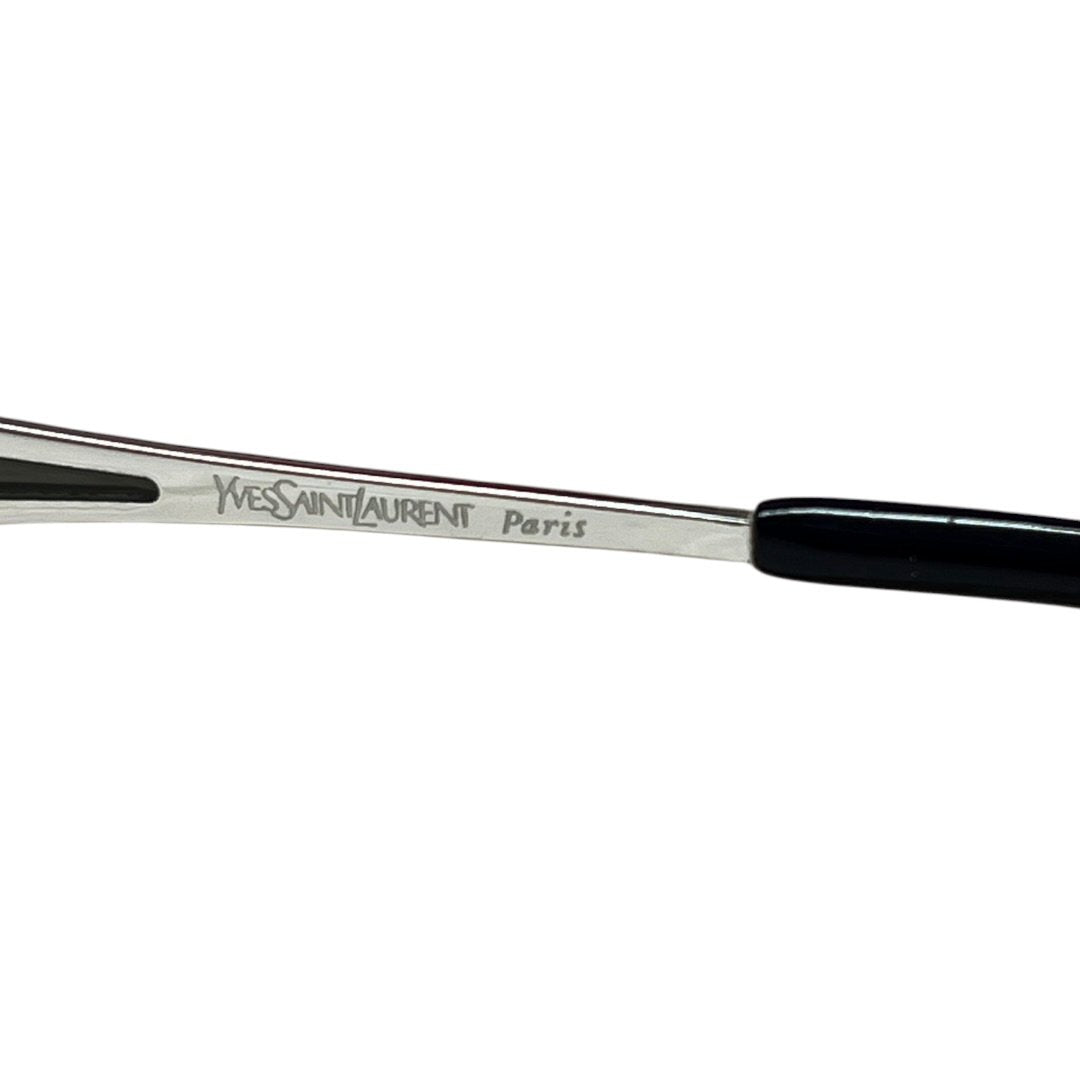 YVES SAINT LAURENT Metal, Plastic 31-4604 Silver, Pink, Black Silver-tone Hardware NJ170