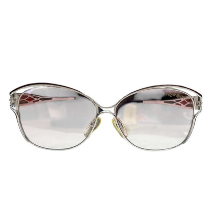 YVES SAINT LAURENT Metal, Plastic 31-4604 Silver, Pink, Black Silver-tone Hardware NJ170