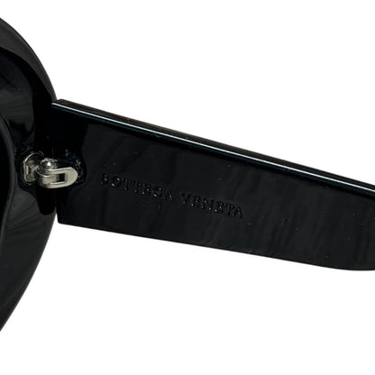 BOTTEGA VENETA Acetate BV 128 01F Black Silver Hardware NJ173