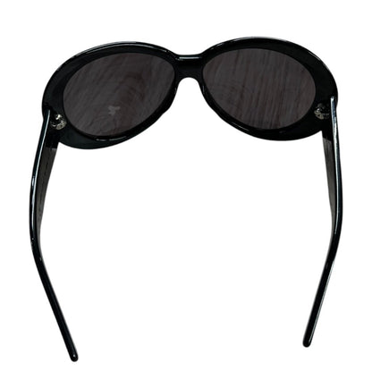 BOTTEGA VENETA Acetate BV 128 01F Black Silver Hardware NJ173