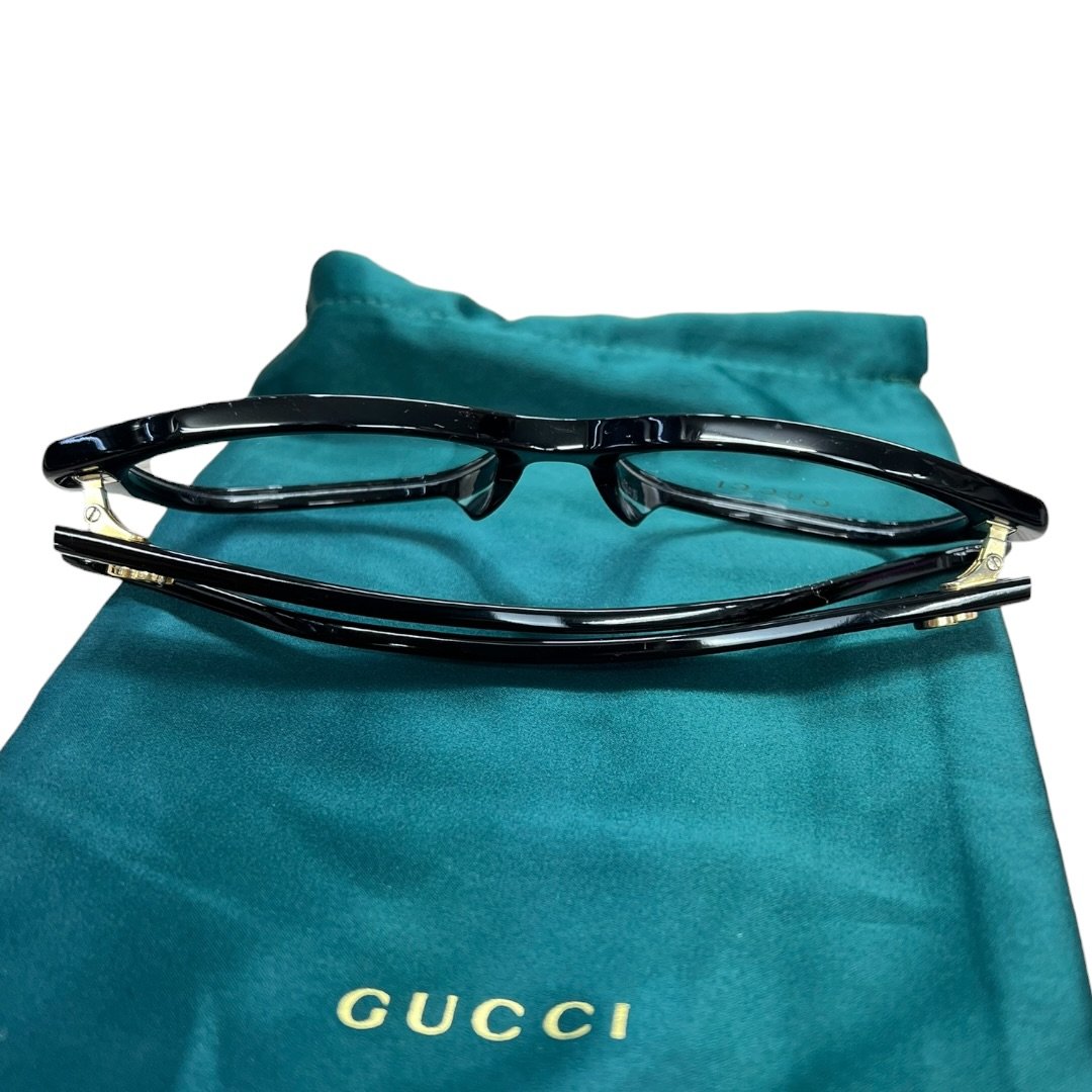 GUCCI Acetate GG0961OA Black Gold Hardware NJ171