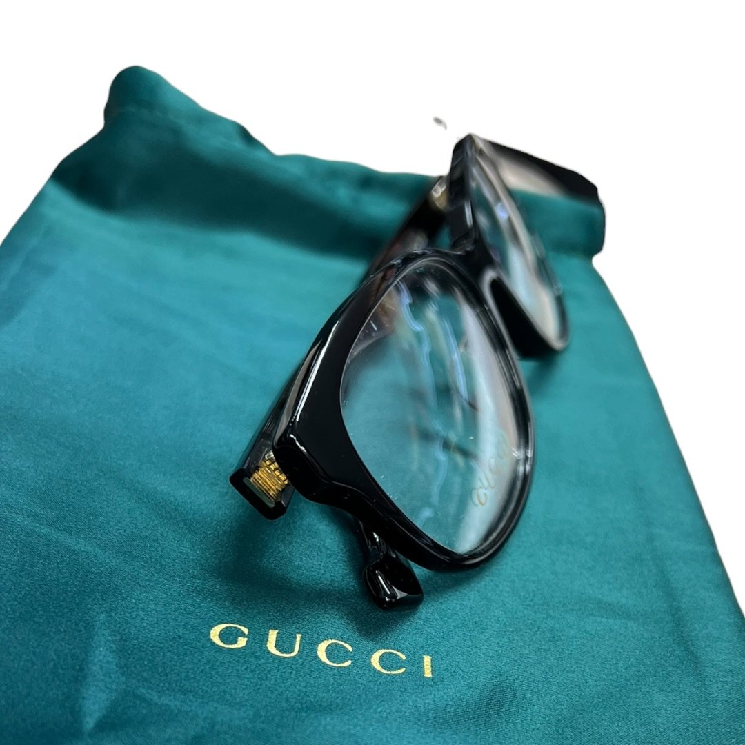 GUCCI Acetate GG0961OA Black Gold Hardware NJ171