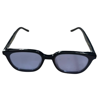 GENTLE MONSTER Acetate ALMA Sunglasses Black Silver Hardware JU221