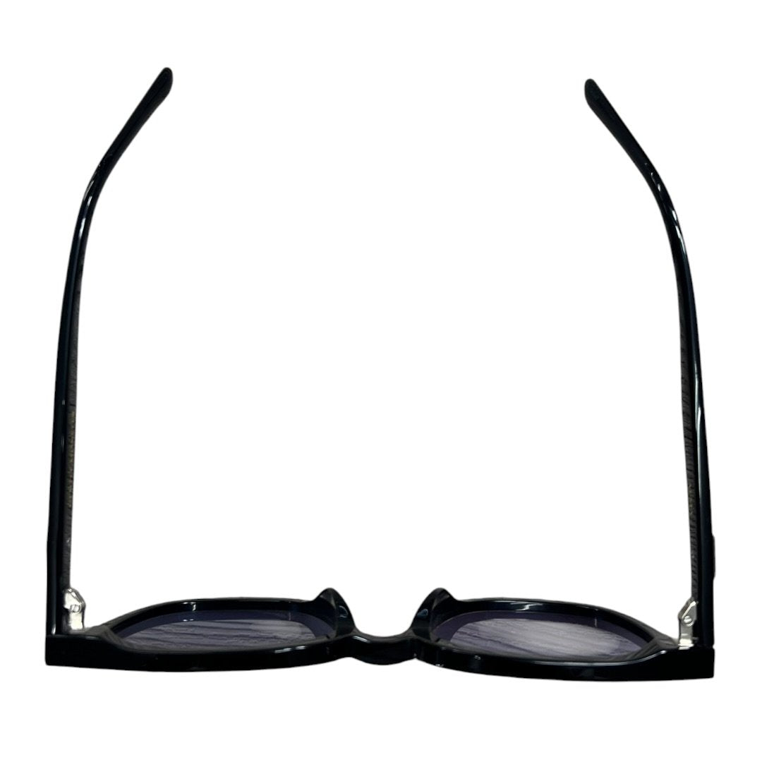 GENTLE MONSTER Acetate ALMA Sunglasses Black Silver Hardware JU221