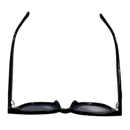 GENTLE MONSTER Acetate ALMA Sunglasses Black Silver Hardware JU221