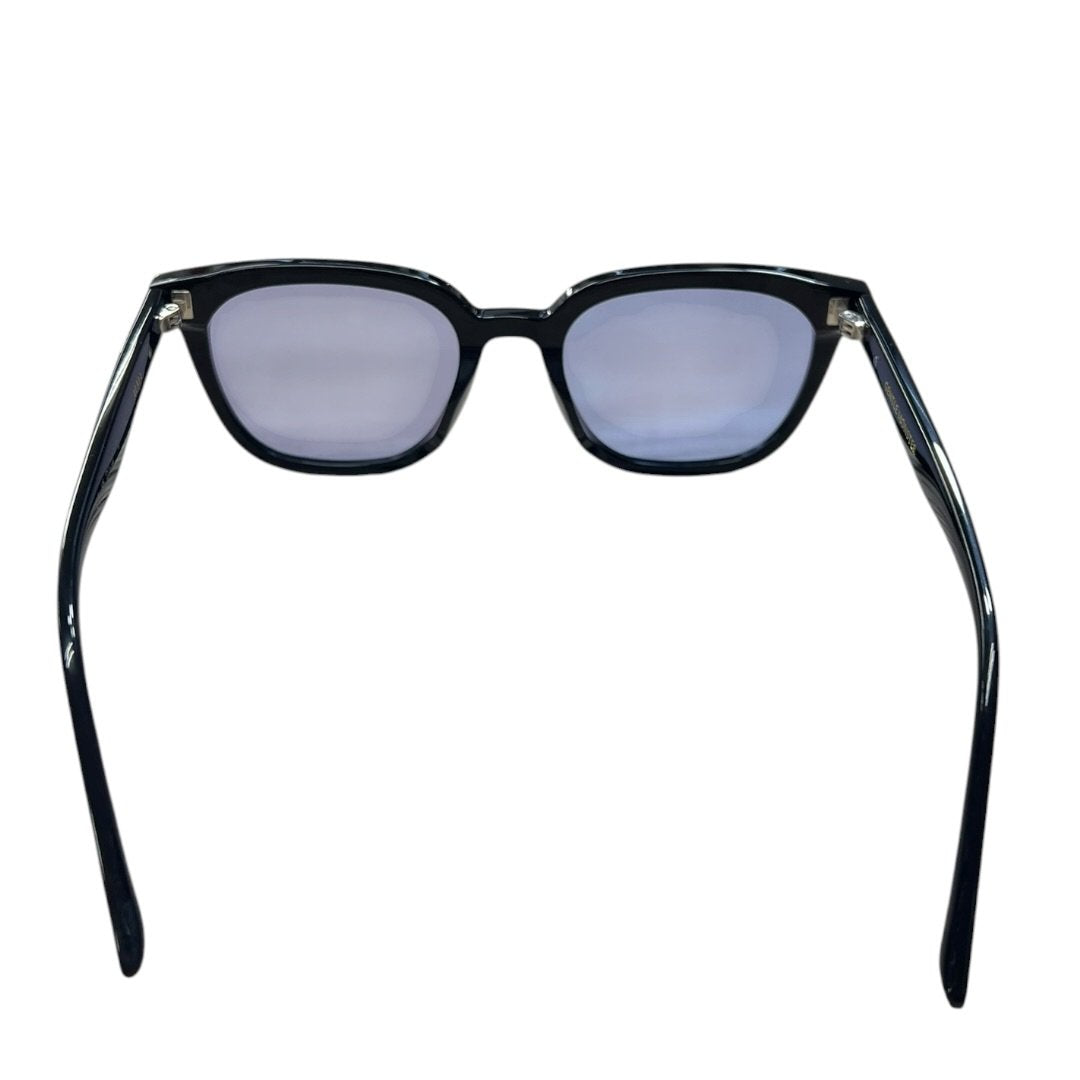 GENTLE MONSTER Acetate ALMA Sunglasses Black Silver Hardware JU221