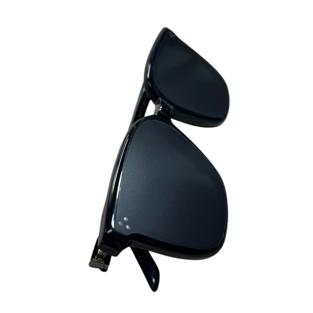 GENTLE MONSTER Acetate La Sola Sunglasses Black Silver Hardware JU220