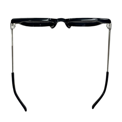 GENTLE MONSTER Acetate La Sola Sunglasses Black Silver Hardware JU220