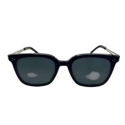 GENTLE MONSTER Acetate La Sola Sunglasses Black Silver Hardware JU220