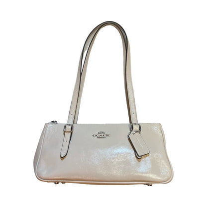 coach Leather Unknown Handbag Off-white Silver Hardware co36