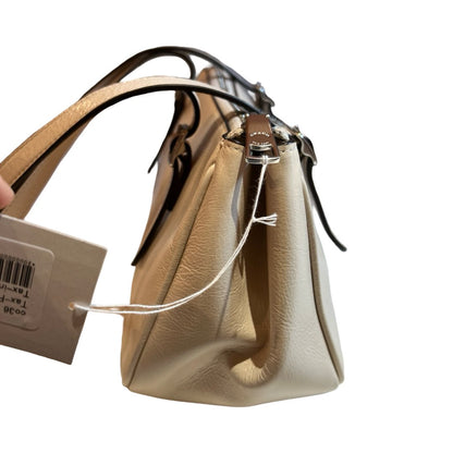 coach Leather Unknown Handbag Off-white Silver Hardware co36