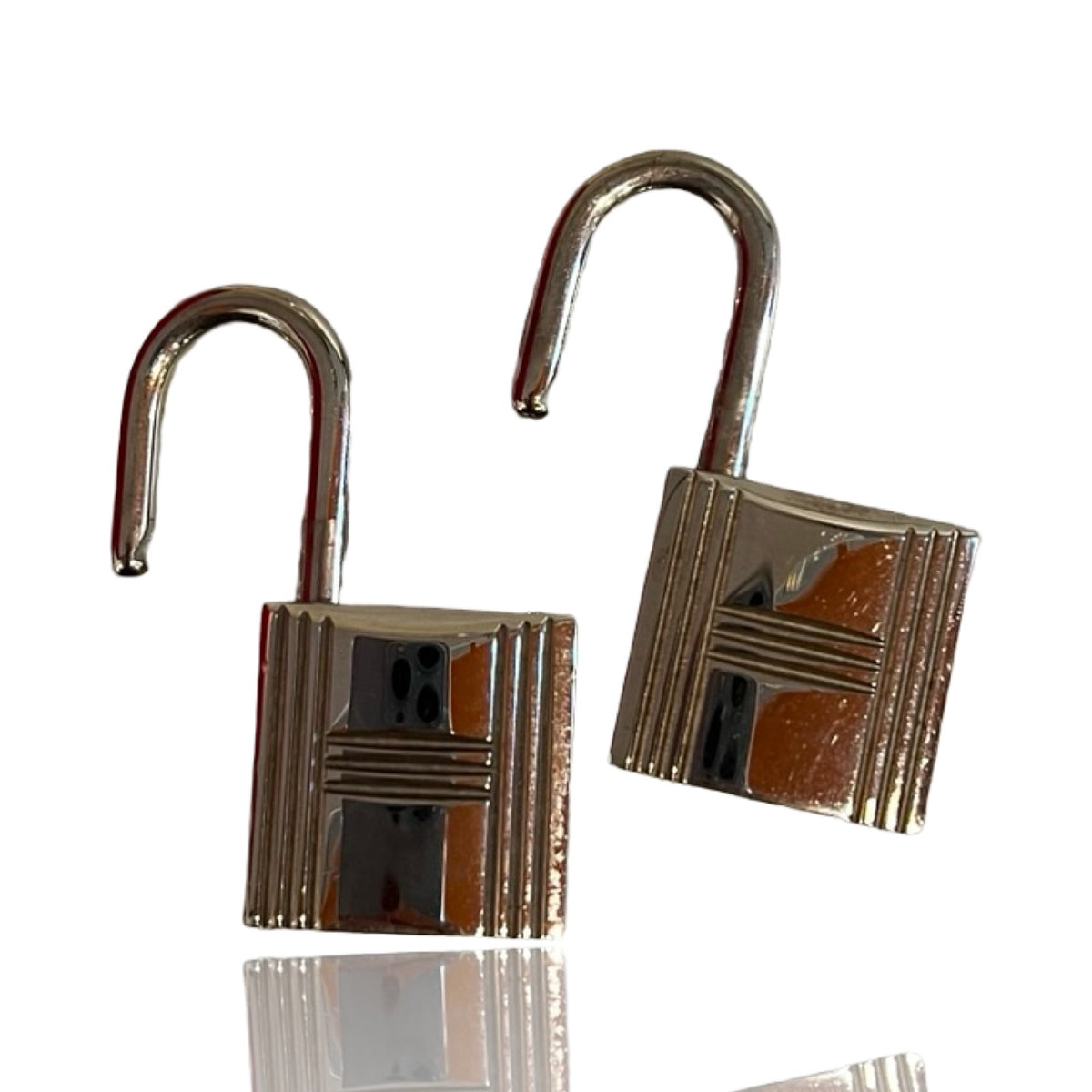 HERMÈS Clemence Picotin Lock Tote Pink Silver Hardware He488