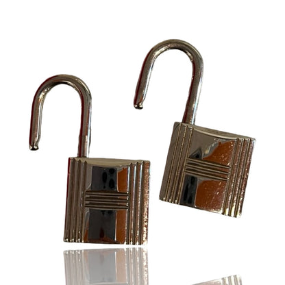 HERMÈS Clemence Picotin Lock Tote Pink Silver Hardware He488