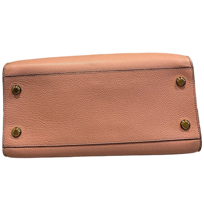 LOUIS Taurillon Leather Maremmene Tote Black and Pink Gold Hardware Lo2382