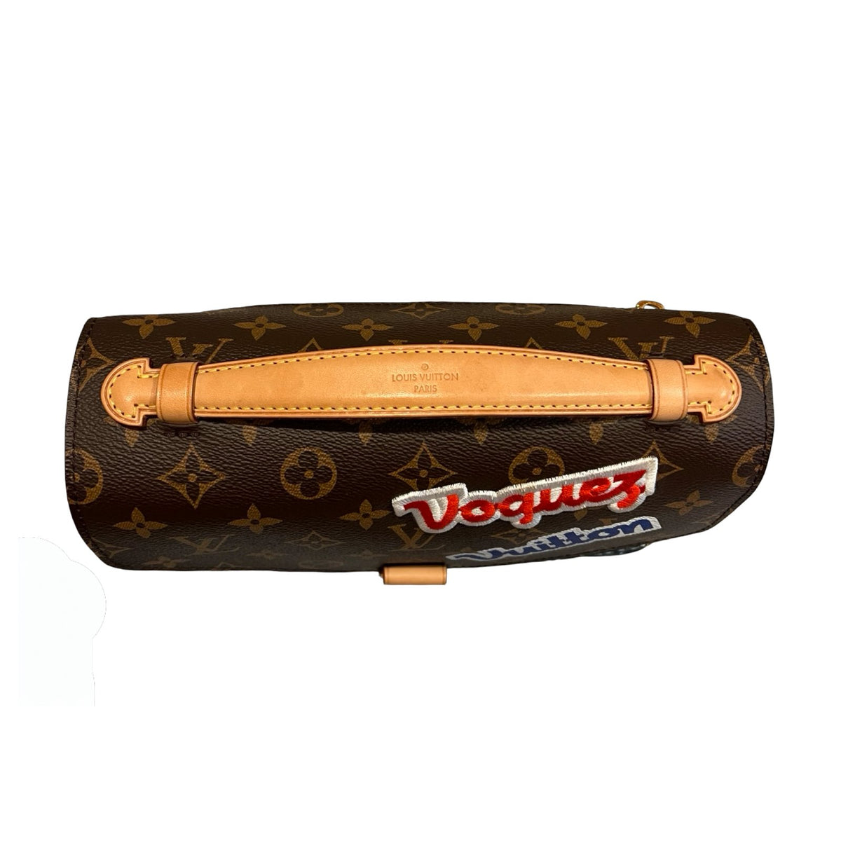 Louis Vuitton Monogram Canvas Pochette Métis Satchel/Shoulder Bag Brown, Multicolored Gold Hardware Lo2387