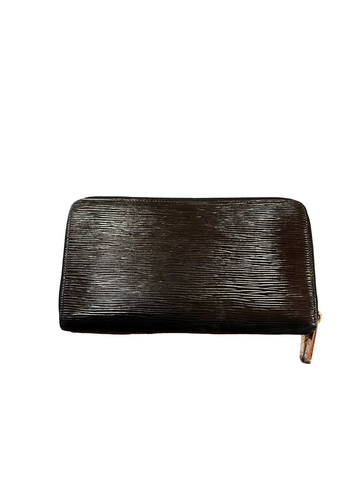 NJ Epi Zippy Wallet Wallet Black Silver Hardware Nj187