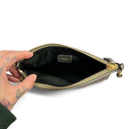 LOEWE Metallic Gold Shoulder Bag LO2086