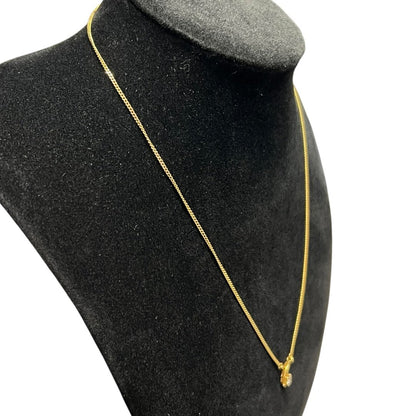 UNBRANDED Accessory 18K Gold Necklace Gold Gold Hardware je49