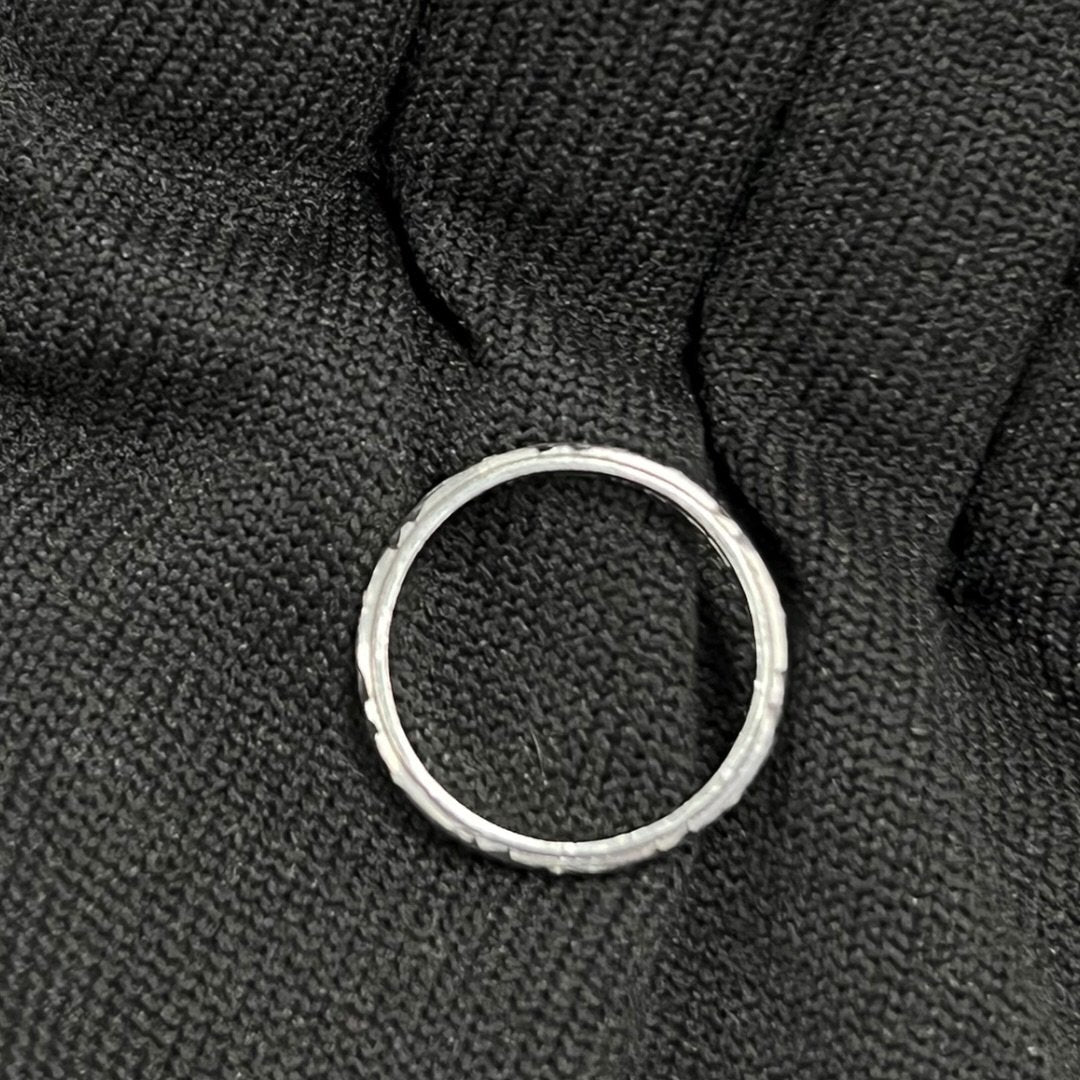 UNBRANDED Accessory Precious Metal Ring Silver Silver Hardware je46