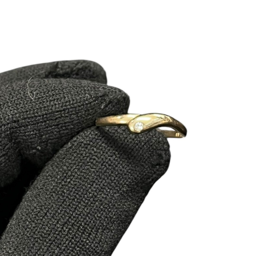 UNBRANDED Accessory 9K Gold Ring Gold, Clear je41