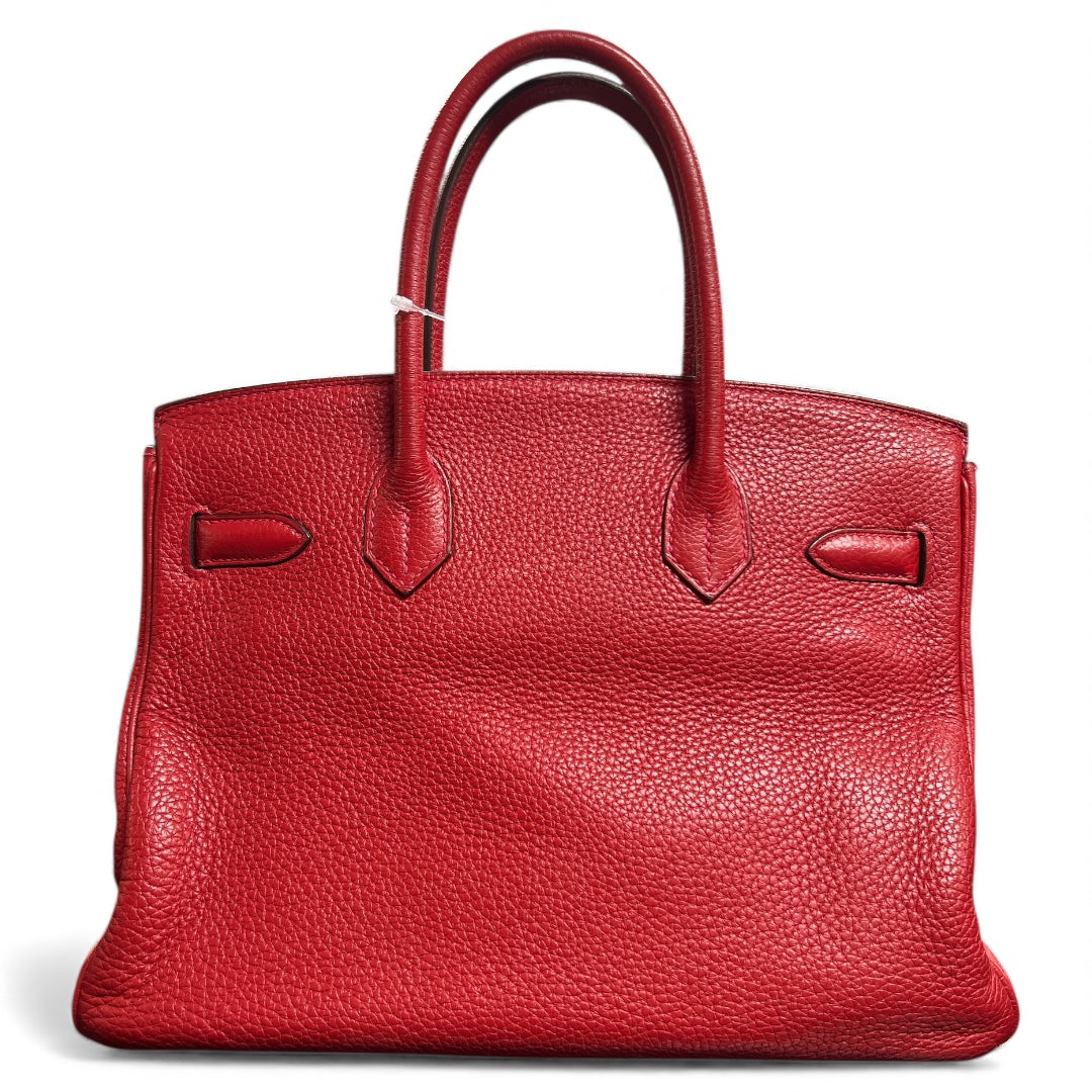 HERMES Birkin Verso 25 Togo Rouge HE371