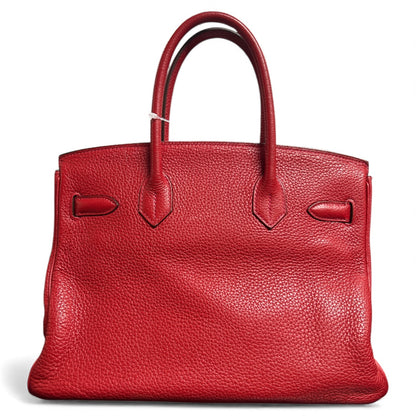 HERMES Birkin Verso 25 Togo Rouge HE371