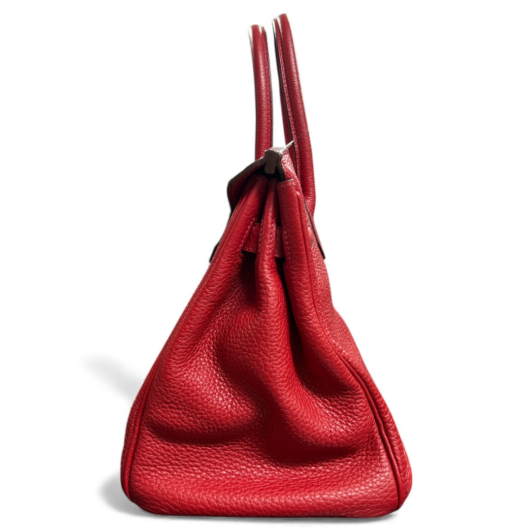 HERMES Birkin Verso 25 Togo Rouge HE371