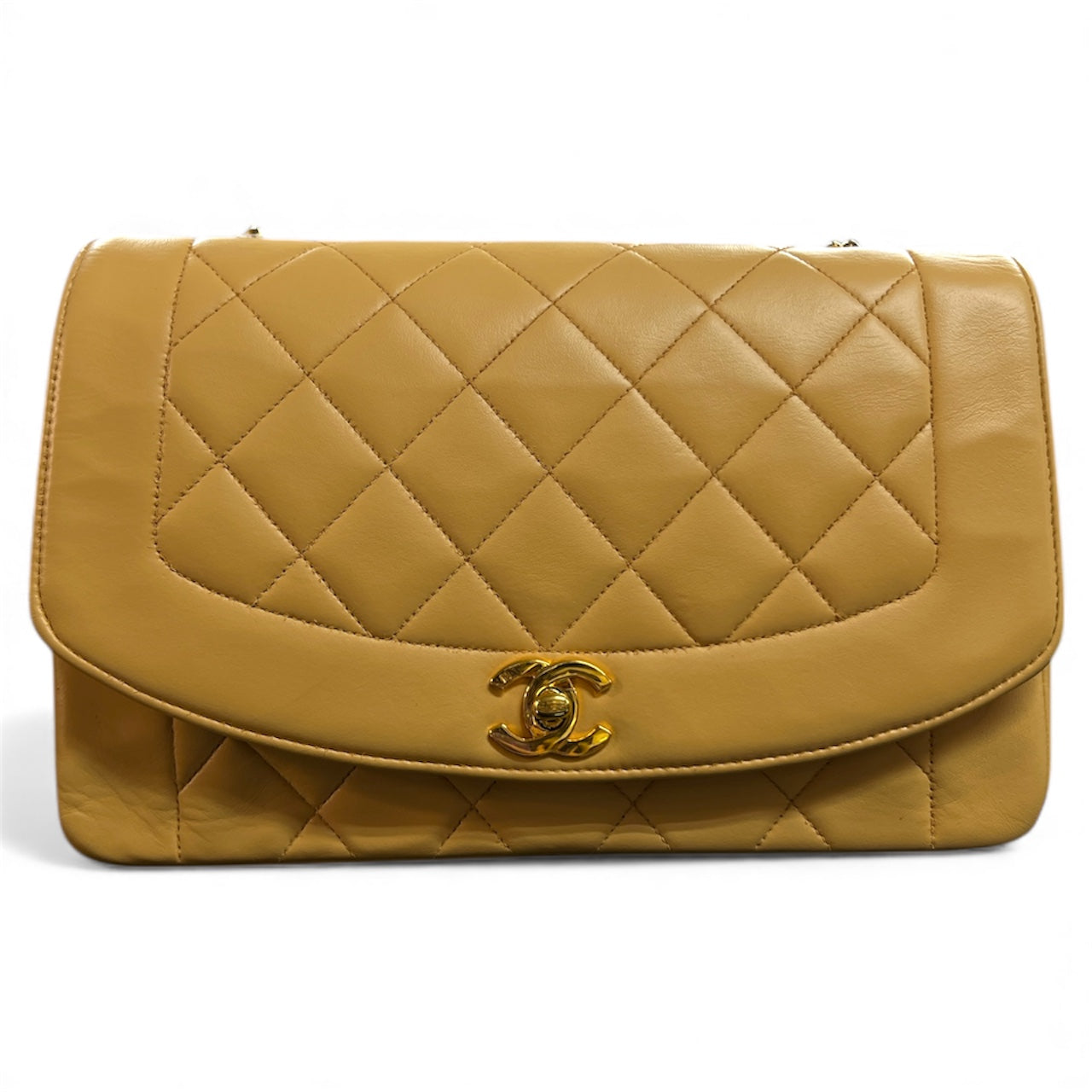 CHANEL Matelasse Diana Chain Shoulder Bag CH2038