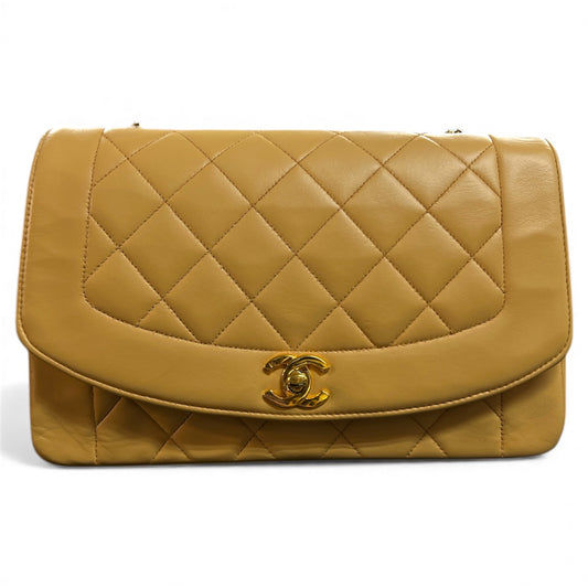 CHANEL Matelasse Diana Chain Shoulder Bag CH2038
