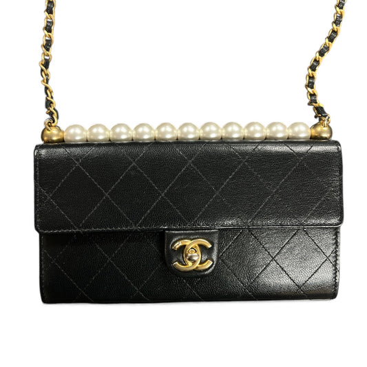 CHANEL Matelasse Chain Wallet Shoulder Bag CH2034